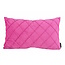 NOVÉE Velvet Cross Roze | 30 x 50 cm | Kussenhoes | Velvet/Polyester