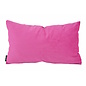 Velvet Cross Rosa Kissenbezug | 30x50 cm | Samt/Polyester