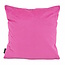 Velvet Cross Roze Kussenhoes | 45x45 cm | Velvet/Polyester