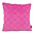 NOVÉE Sierkussen Velvet Cross Roze | 45 x 45 cm | Velvet/Polyester