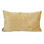 Velvet Cross Gold Kissenbezug | 30x50 cm | Samt/Polyester