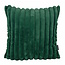 Rosie Rib Groen Kussenhoes | 45x45 cm | Polyester