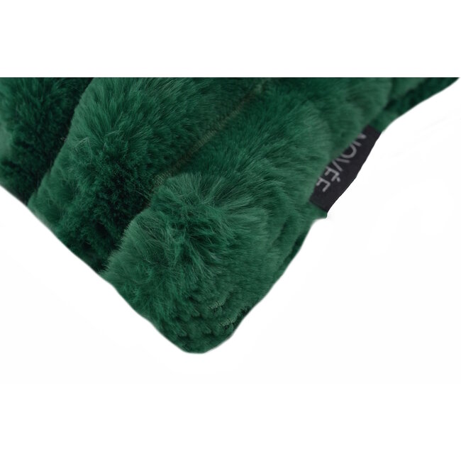 Rosie Rib Groen Kussenhoes | 45x45 cm | Polyester