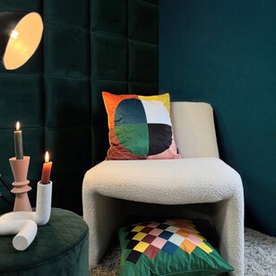 Velvet Retro #2 Kussenhoes | 45x45 cm | Polyester