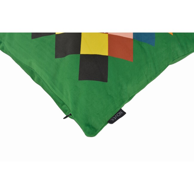 Velvet Retro #1 Kussenhoes | 45x45 cm | Polyester