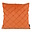 NOVÉE Sierkussen Velvet Cross Terracotta | 45 x 45 cm | Velvet/Polyester