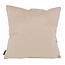 Velvet Cross Beige Kussenhoes | 45x45 cm | Velvet/Polyester