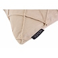 Sierkussen Velvet Cross Beige | 30 x 50 cm | Velvet/Polyester