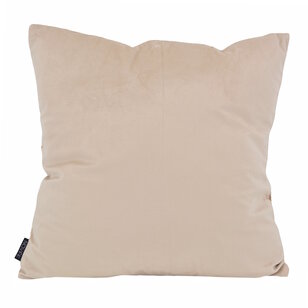 Sierkussen Velvet Cross Beige | 45 x 45 cm | Velvet/Polyester