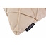 Velvet Cross Beige Kissenbezug | 30x50 cm | Samt/Polyester
