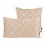 Velvet Cross Beige Kussenhoes | 30x50 cm | Velvet/Polyester