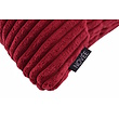 Corduroy Donkerrood Kussenhoes | 45x45 cm | Polyester
