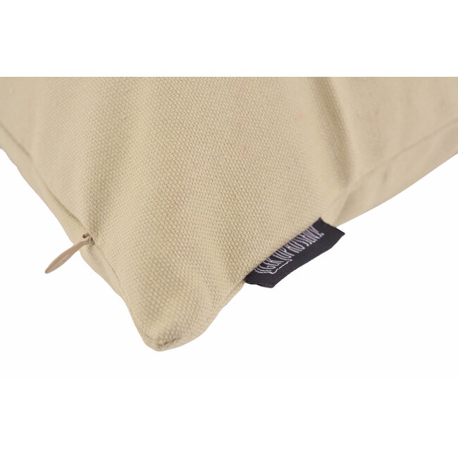 Uni Beige Kissenbezug | 45x45 cm | Baumwolle/Polyester