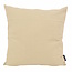 Gek op kussens! Uni Beige Kissenbezug | 45x45 cm | Baumwolle/Polyester