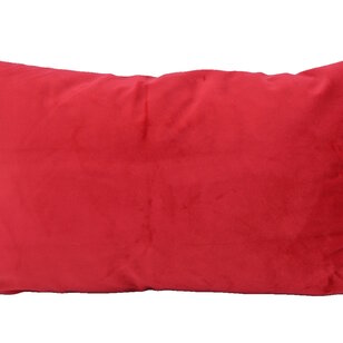 Velvet Rood Kussenhoes | 30x50 cm | Polyester