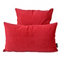 Velvet Rood Kussenhoes | 30x50 cm | Polyester