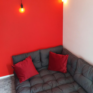 Velvet Rood Kussenhoes | 45x45 cm | Polyester