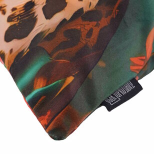 Flower Leopard #1 Kussenhoes | 45x45 cm | Katoen/Polyester
