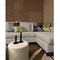 Sierkussen Velvet Cross Goud | 45 x 45 cm | Velvet/Polyester