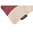 Ela Stripe Wijnrood Kussenhoes | 45x45 cm | Katoen/Linnen