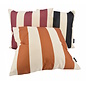 Ela Stripe Zwart Kussenhoes | 45x45 cm | Katoen/Linnen