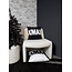 Sierkussen XMAS Black | 45 x 45 cm | Katoen/Polyester