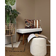 Ela Stripe Cognac Kussenhoes | 45x45 cm | Katoen/Linnen