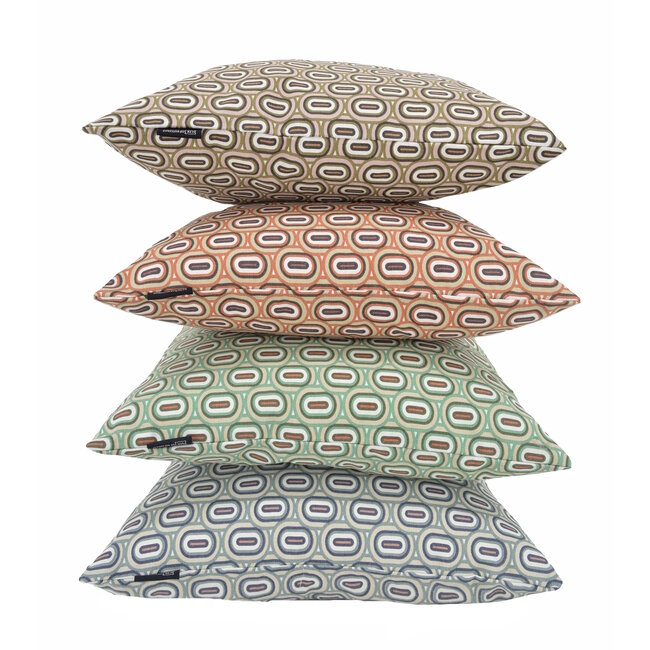 Sierkussen Retro Oudroze | 30 x 50 cm | Katoen/Polyester