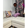 Velvet Lichtpaars Kussenhoes | 30x50 cm | Polyester