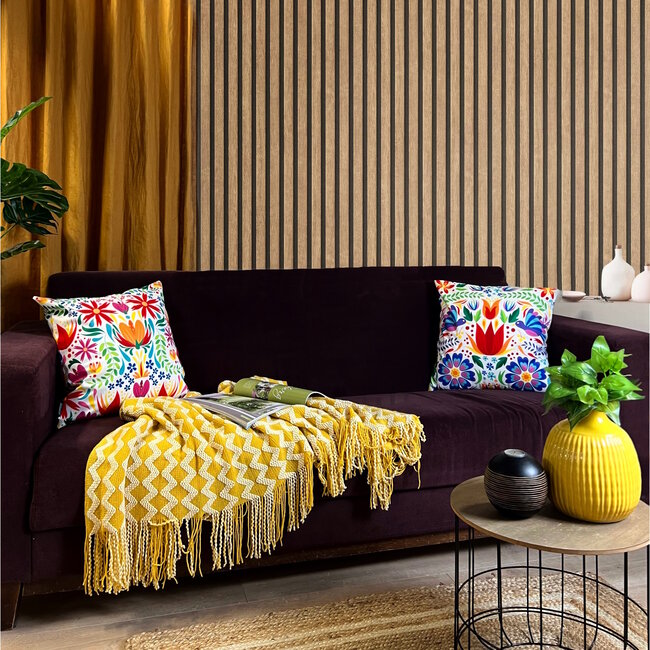 Bold Tulip #3 Kissenbezug | 45x45 cm | Baumwolle/Polyester