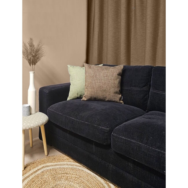 Picasso Paris Gold Black Kissenbezug | 45x45 cm | Samt/Polyester