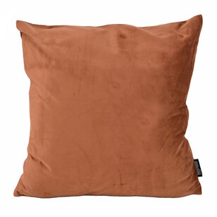 Velvet Bruin Kussenhoes | 45x45 cm | Velvet/Polyester