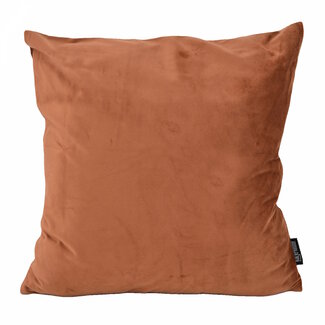 Gek op kussens! Velvet Braun Kissenbezug | 45x45 cm | Samt/Polyester