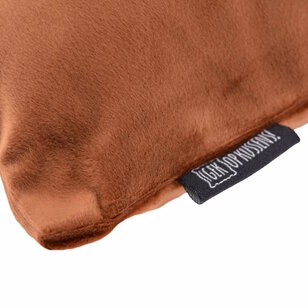 Sierkussen Velvet Bruin | 30 x 50 cm | Velvet/Polyester