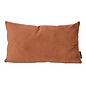 Velvet Braun Kissenbezug | 30x50 cm | Polyester
