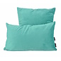 Velvet Aqua Blauw Kussenhoes | 45x45 cm | Polyester