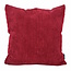 Sierkussen Corduroy Donkerrood | 45 x 45 cm | Polyester