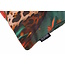 Sierkussen Flower Leopard #1 | 45 x 45 cm | Katoen/Polyester