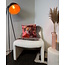 Sierkussen Flower Leopard #2 | 45 x 45 cm | Katoen/Polyester