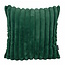 Sierkussen Rosie Rib Groen | 45 x 45 cm | Polyester