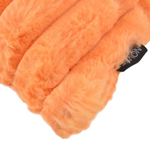 Sierkussen Rosie Rib Oranje | 45 x 45 cm | Polyester