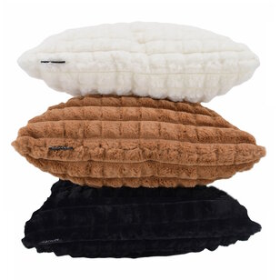 Mimi Fur Bruin Kussenhoes | 45x45 cm | Polyester