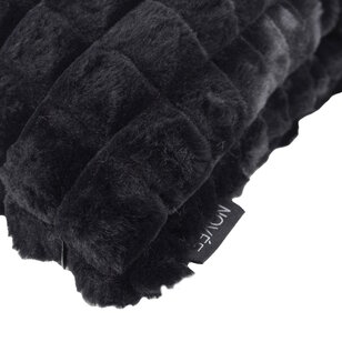 Mimi Fur Zwart Kussenhoes | 45x45 cm | Polyester