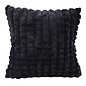 Mimi Fur Zwart Kussenhoes | 45x45 cm | Polyester