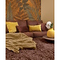 Velvet Bruin Kussenhoes | 30x50 cm | Polyester
