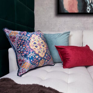 Persian Veda Kussenhoes | 45x45 cm | Viscose/Katoen