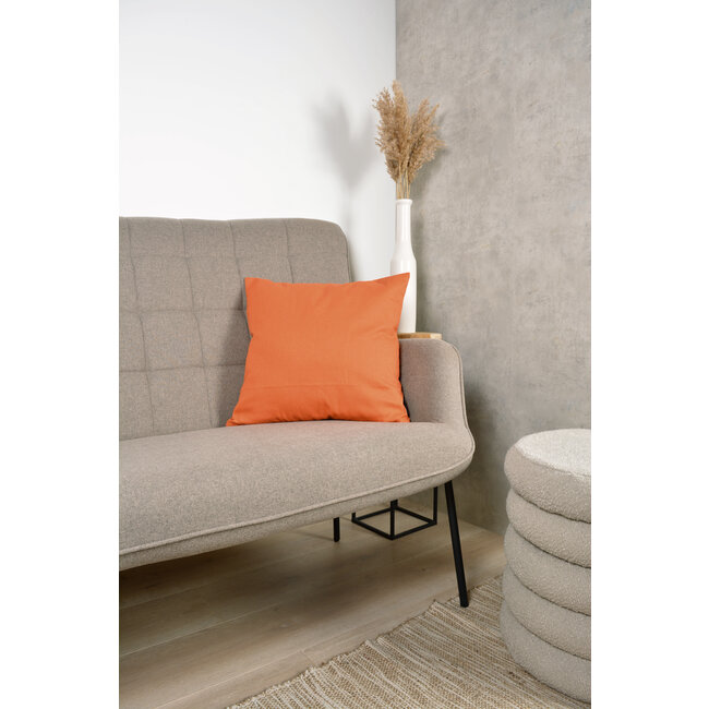 Uni Orange Kissenbezug | 45x45 cm | Baumwolle/Polyester