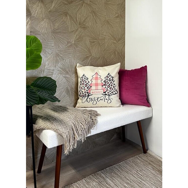 Velvet Wijnrood | 45 x 45 cm | Kussenhoes | Polyester