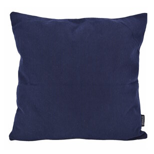 Coco Blau Kissenbezug | 45x45 cm | Corduroy/Polyester