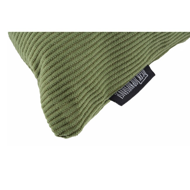 Coco Olijfgroen | 45 x 45 cm | Kussenhoes | Corduroy/Polyester
